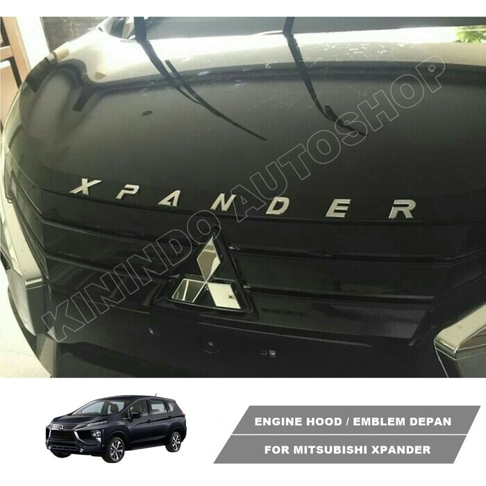 Engine Hood Emblem Xpander Logo Tulisan Mitsubishi Engine Hood Emblem Xpander Logo Tulisan Mitsubishi
