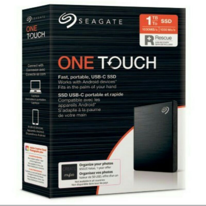 SSD Seagate Portable One Touch 1TB