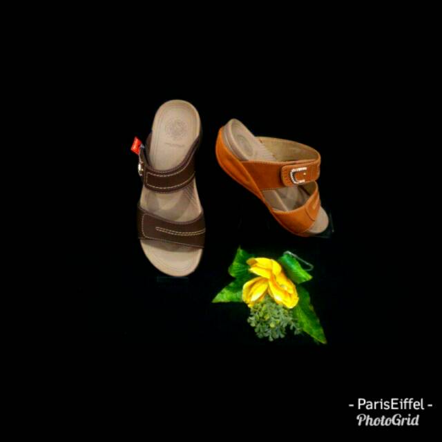SANDAL WANITA NEUCLEUS FLORENCE 05 COKLAT/TAN
