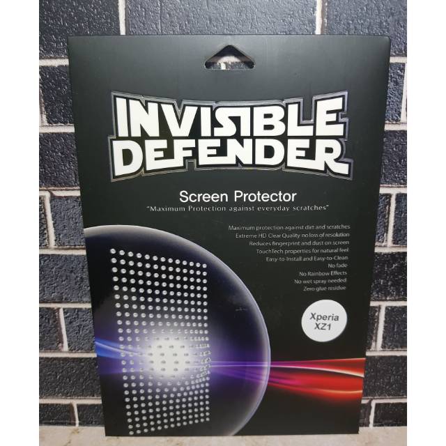 Ringke invisible defender screen protector for sony xz1