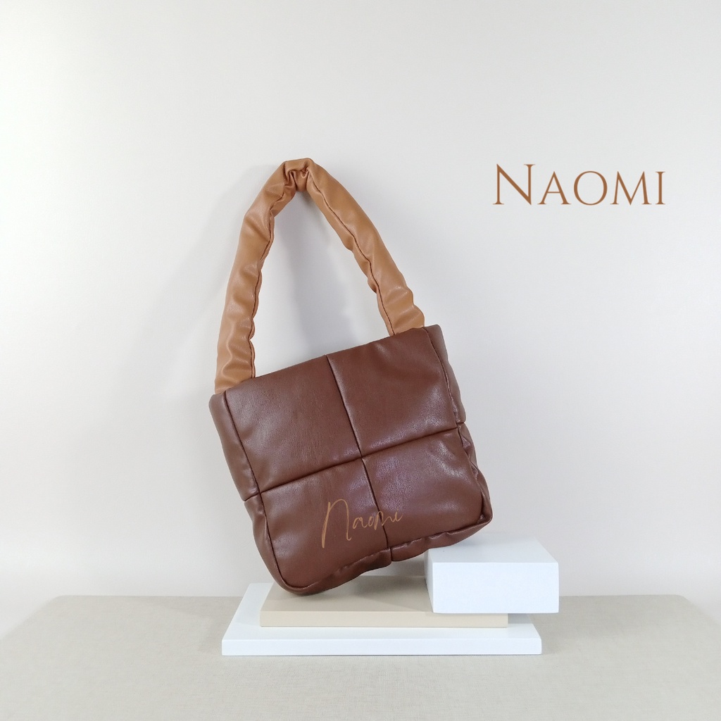 NAOMI - Tas Import Soft Lexie Premium Bag - Sintetis Bag Import Wanita High Quality Premium - Fashion Bag Tas Kerja Kuliah Cantik Lembut Terbaru - Tas Wanita - Tas Naomi - Naomi Bag - Tas souvenir - tas kado