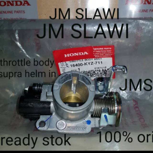 16400-KYZ-711 Throttle body assy supra helm in asli AHM