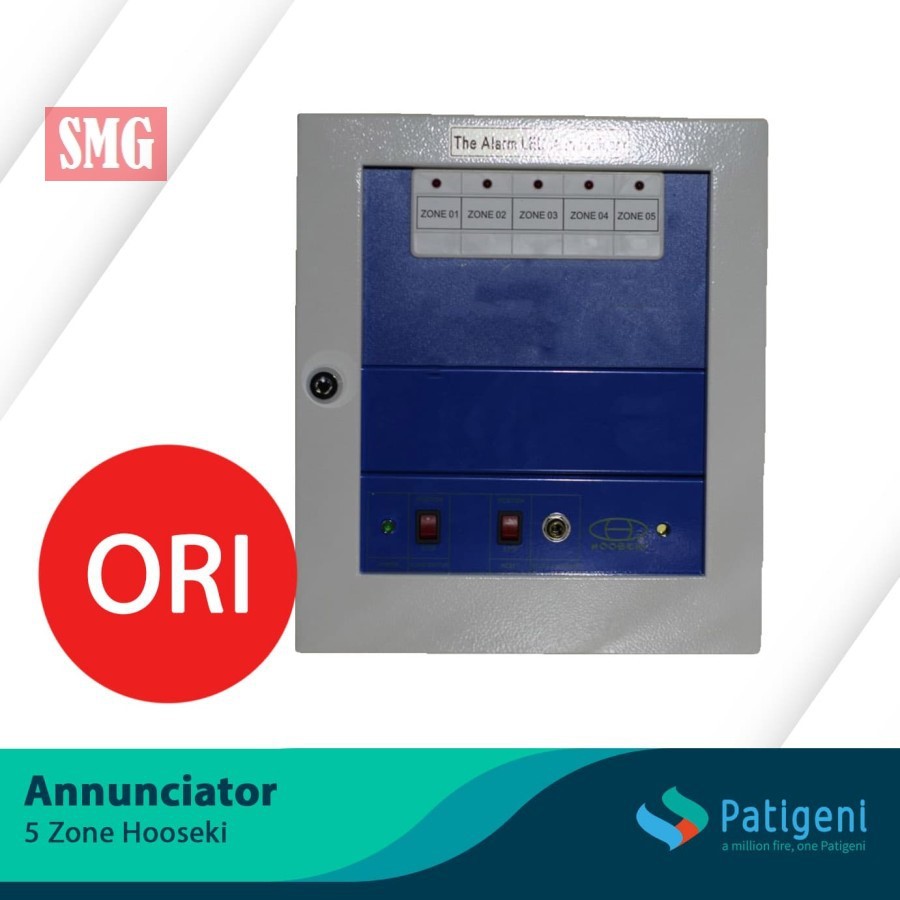 Annunciator Panel 5 Zone Hooseki