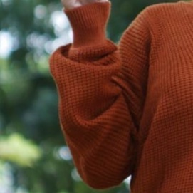 ELDIO CARDIGAN RAJUT OVERSIZE ALIVIA PREMIUM-coral