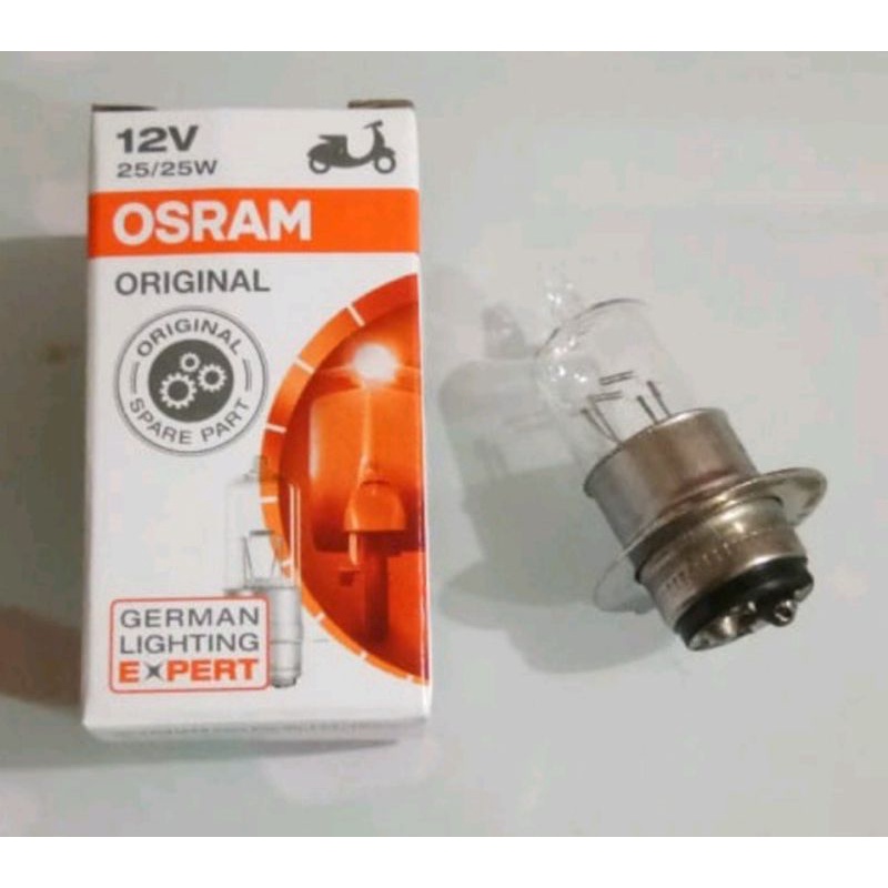 PROMO FLASH SALE ATS Bohlam Depan Osram 12V 25/25W All Motor