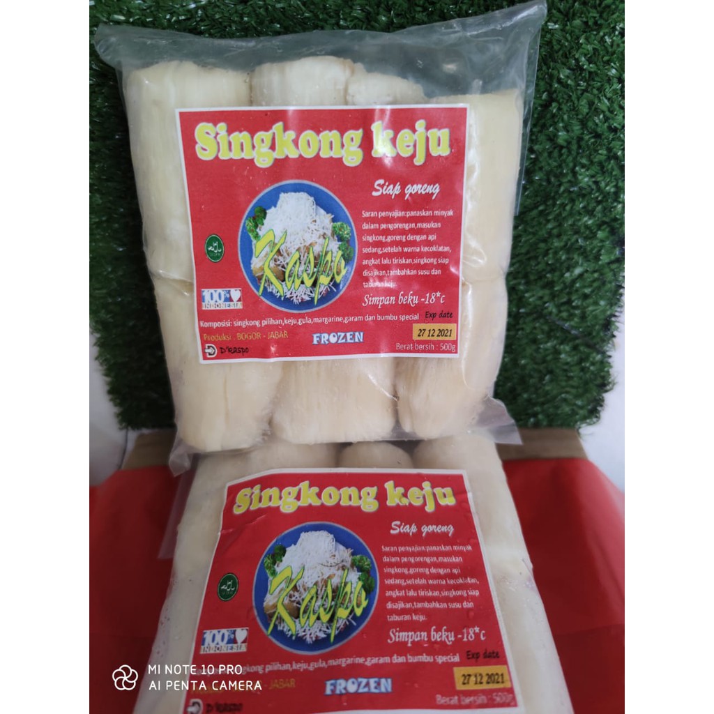 

D'Kaspo Singkong keju pilihan 500gr