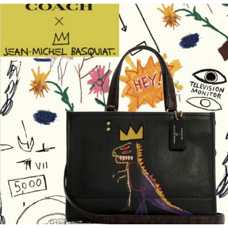 Coach X Jean Michel Basquiat Dempsey Carryall (C5661)