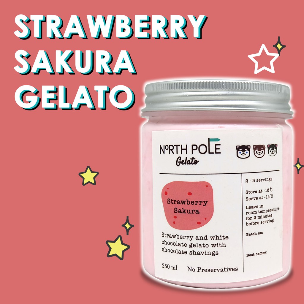 

Strawberry Sakura Gelato - North Pole Gelato