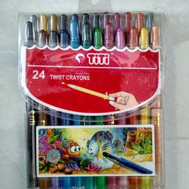 

Crayon-Krayon Titi Putar 24 Warna/Twist Crayon