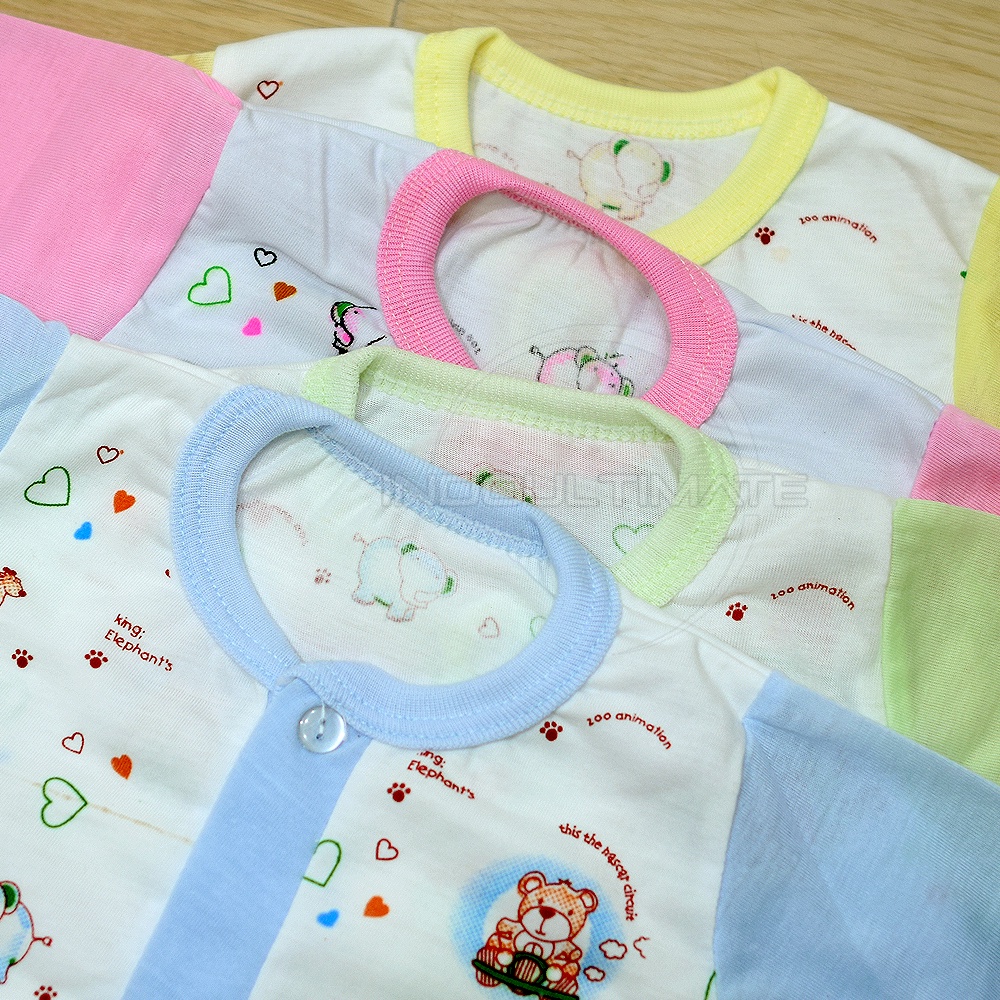 Setelan Baju Panjang + Celana Panjang Bayi (0-6 Bulan) Kualitas SNI Setelan Baju Bayi  Baju Bayi Baru Lahir Baju Tidur Bayi Baju Harian Bayi Atasan Kaos Bayi Pakaian Bayi Celana Panjang bayi Celana Bayi Baru Lahir Perlengkapan Bayi Baru SBJS-31WD