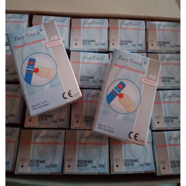 STRIP CHOLESTEROL / STRIP KOLESTEROL EASY TOUCH / STRIP EASY TOUCH