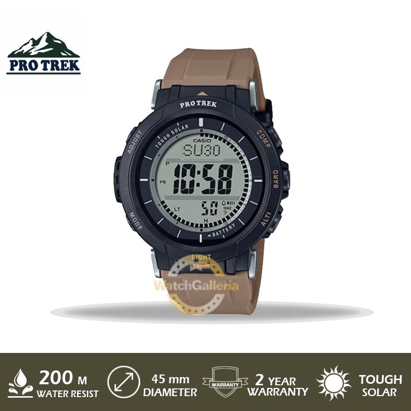 Jam Tangan Pria Casio Protrek PRG-30-5DR / PRG-30-5 / PRG-30 Garansi Resmi
