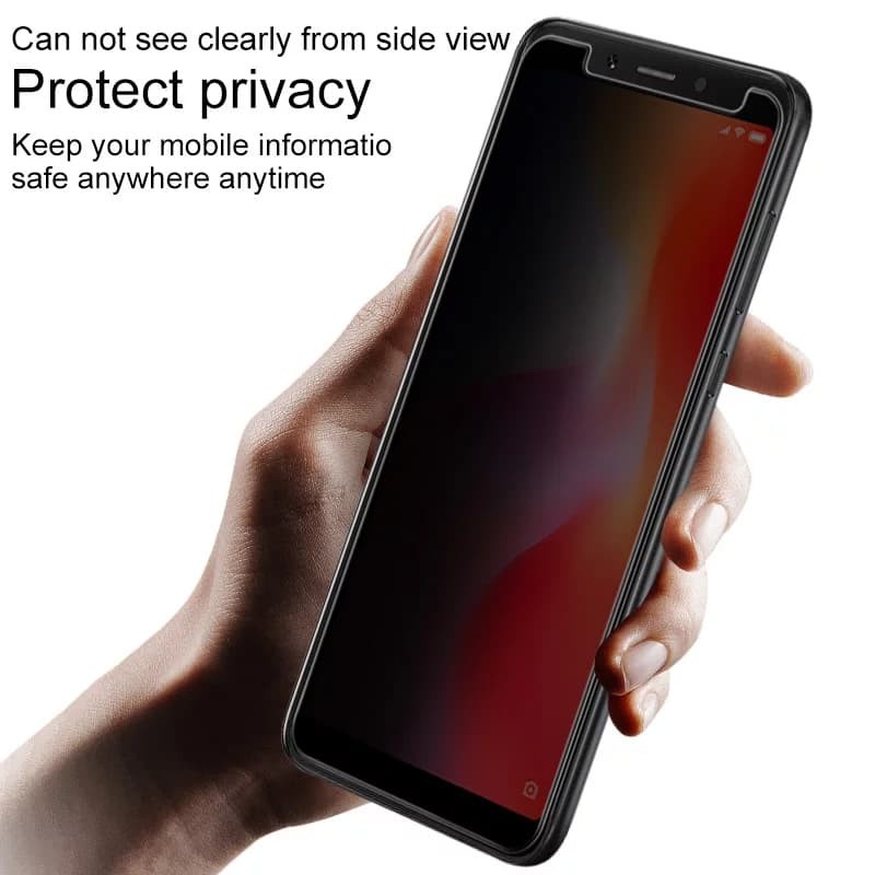 XIAOMI POCOPHONE POCO M5 M5S F1 X3 GT M4 PRO M3 PRO 5G X3 PRO NFC TEMPERED GLASS KACA SPY ANTI GORES KACA SPY PRIVACY GELAP HITAM