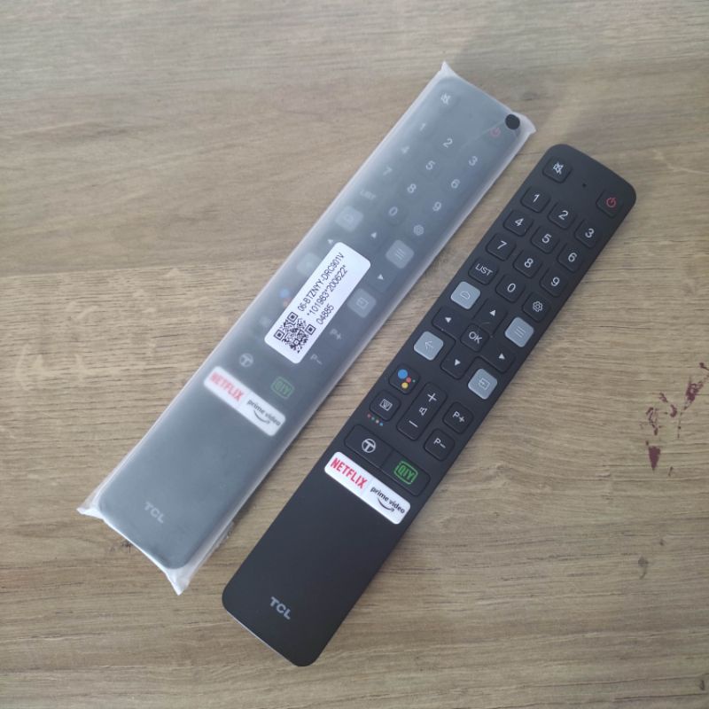 Remote TCL Android TV 100% Original Support Bluetooth Google Assistant Terbaru - Remote TCL Android 