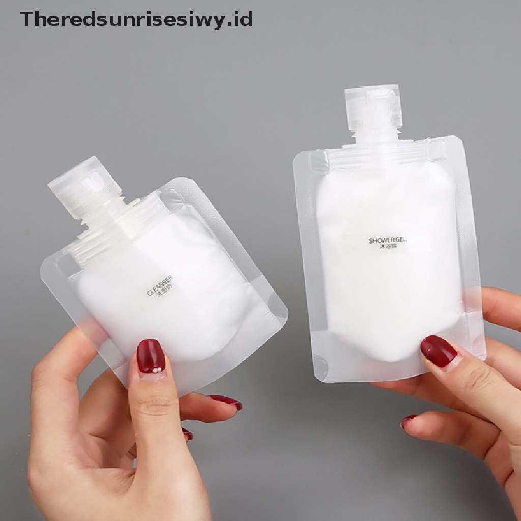 # Alat Rumah Tangga # Tas Kemasan Botol Cairan Makeup Kosmetik Portabel Untuk Travel