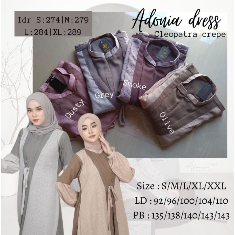 Terbaru, Adonia dress by Nadheera luxury