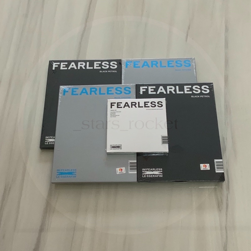 [READY] LE SSERAFIM 1st Mini Album 'FEARLESS' Sealed Album Photobook Only LESSERAFIM FEARLESS Album 