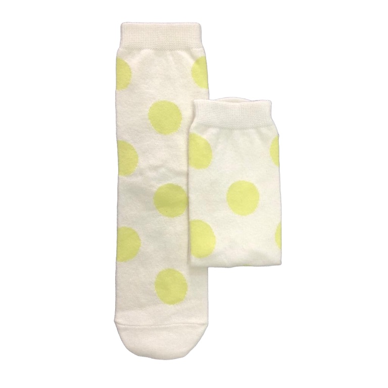 Kaos Kaki Motif Lucu-Lucu / Buah / Snack / Christmas / Snoopy / Leopard BEBAS PILIH (EXPT)-E40 PolkaBig Stabilo
