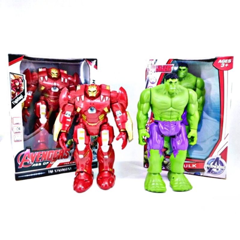 MAINAN ANAK EDUKASI ROBOT HULK BESAR MENGGUNAKAN BATERAI DAN ADA LAMPUNYA