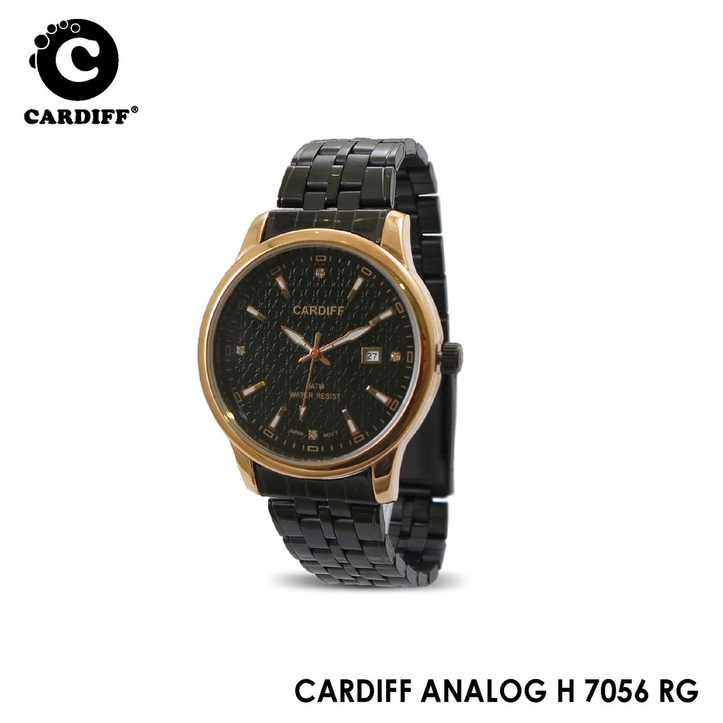 Cardiff Analog H 7056 Jam Tangan Kasual & Couple