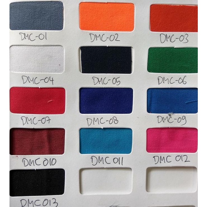 Kain Drill / Twill Polyester (Kode : DMC)