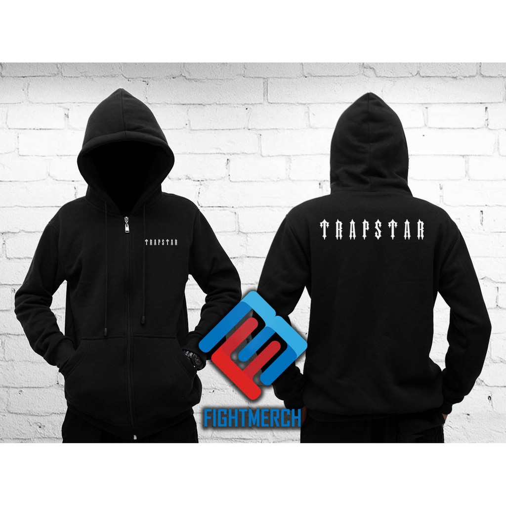 Jaket Hoodie Zipper Trapstar / Jaket Sleting Dewasa Unisex Trapstar