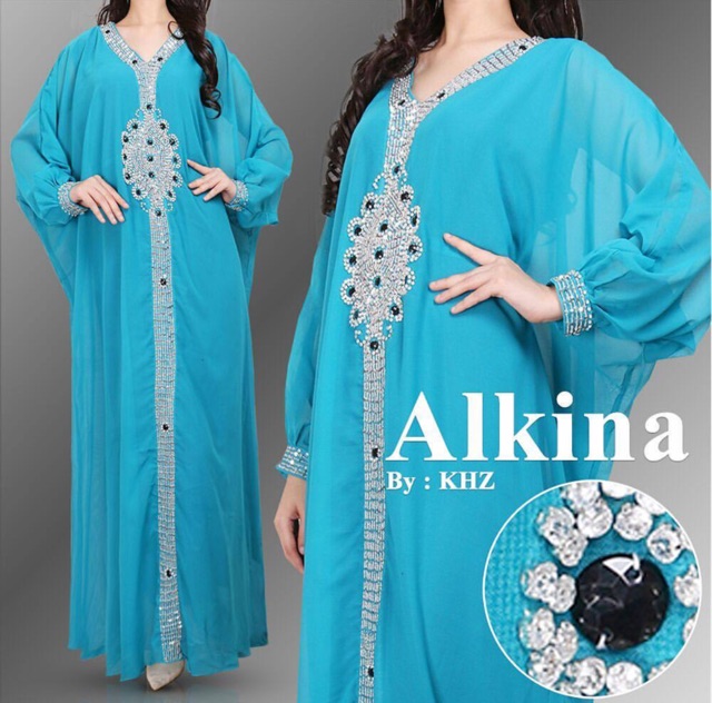 kaftan dress wanita muslimah