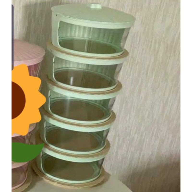 tudung saji susun 5 rak lauk 5 susun