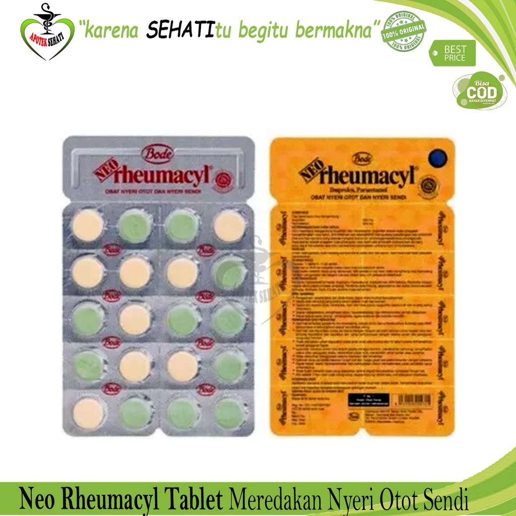 Neo Rheumacyl 20 Tablet / Remasil / Obat Nyeri Otot Dan Sendi