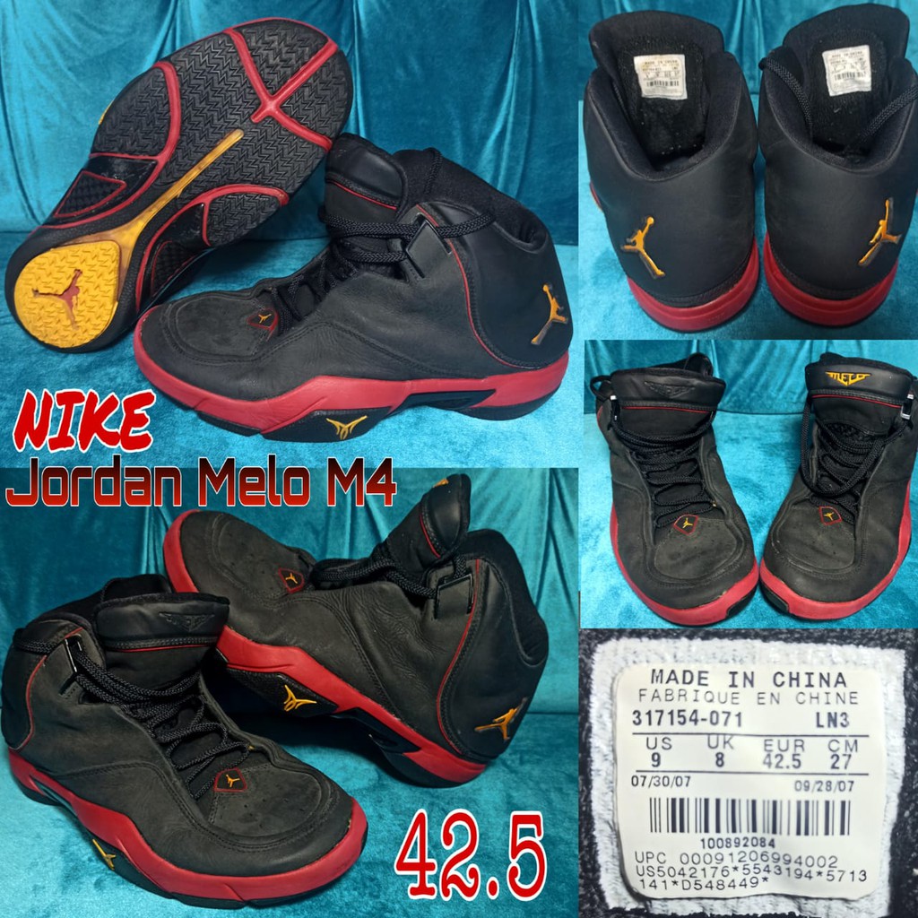 Sepatu Nike jordan melow M4, sepatu basket