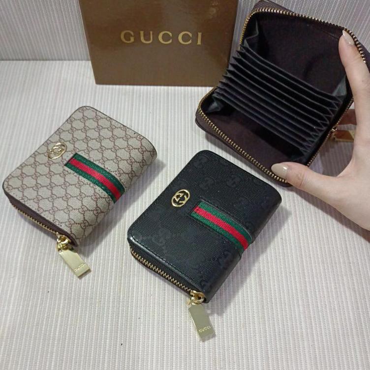 Barang Pilihan-258  Dompet kartu / dompet mini gucci list