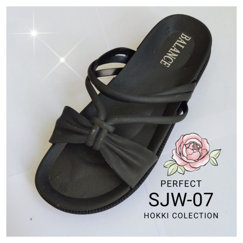 sandal wanita wedges import premium