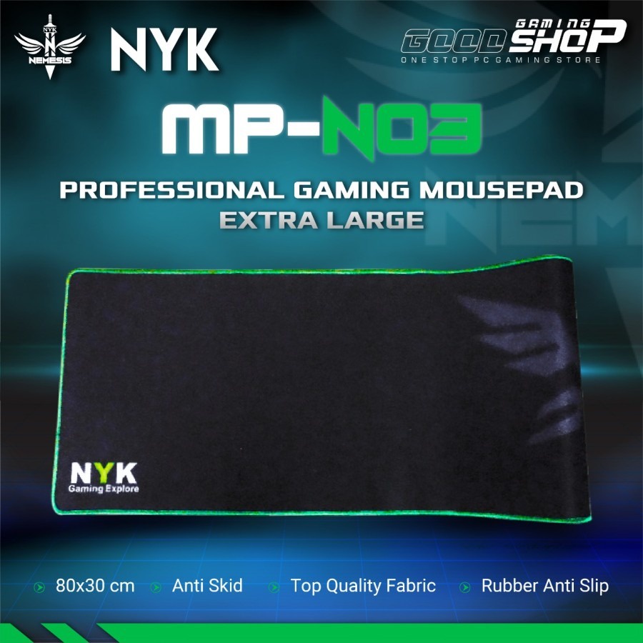 NYK MP-N03 Extra Large (80 x 30cm) - Gaming Mousepad