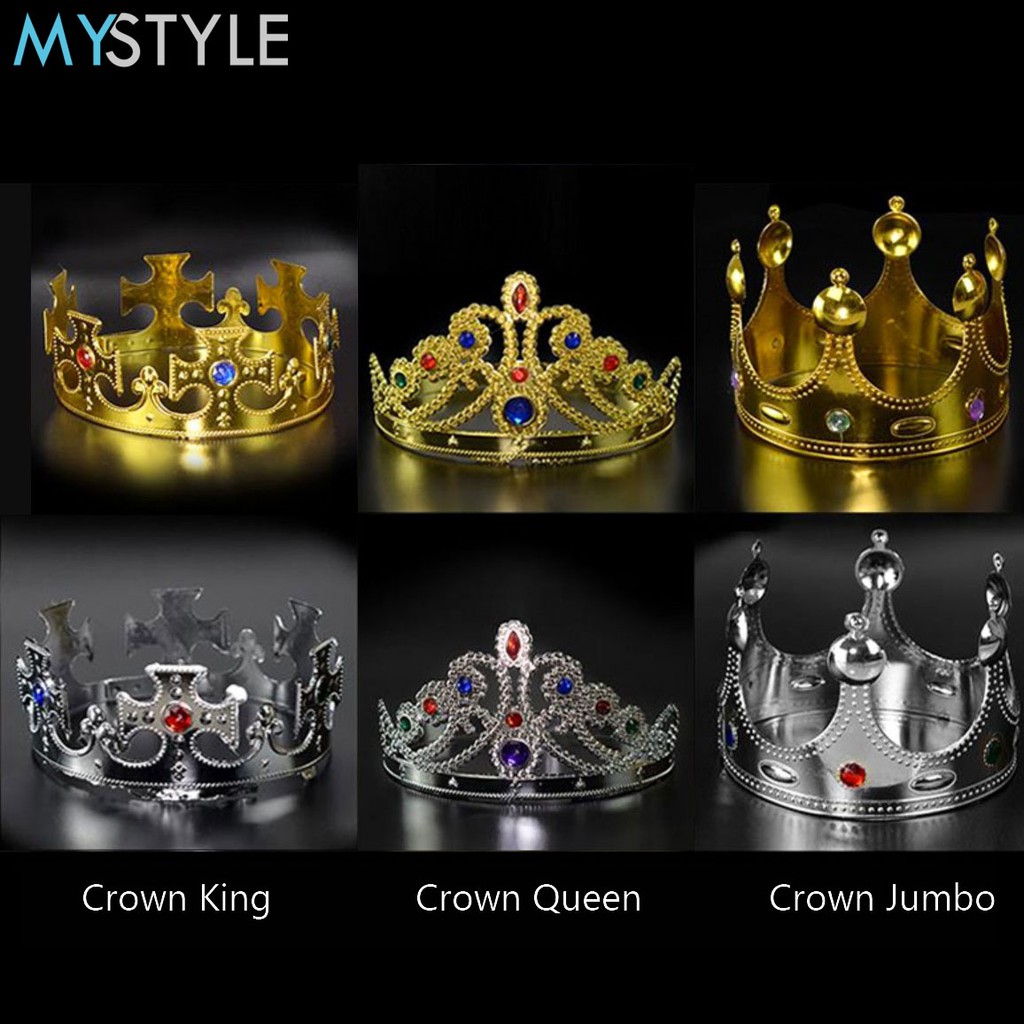 MAHKOTA PESTA CROWN JUMBO CROWN PARTY MAHKOTA ANAK MAHKOTA PESTA MURAH