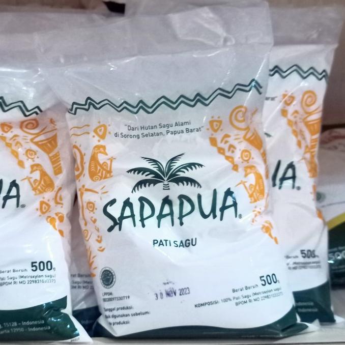 

Ready oke] Tegu Sagu Sapapua / Pati Sagu Sapapua 500g