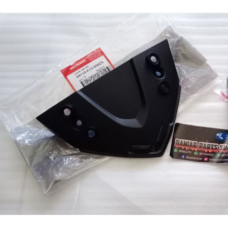 COVER METER CB150R LED ORIGINAL DUDUKAN VISOR CB150R ORIGINAL COVER VISOR CB150R KAP VISOR CB150R