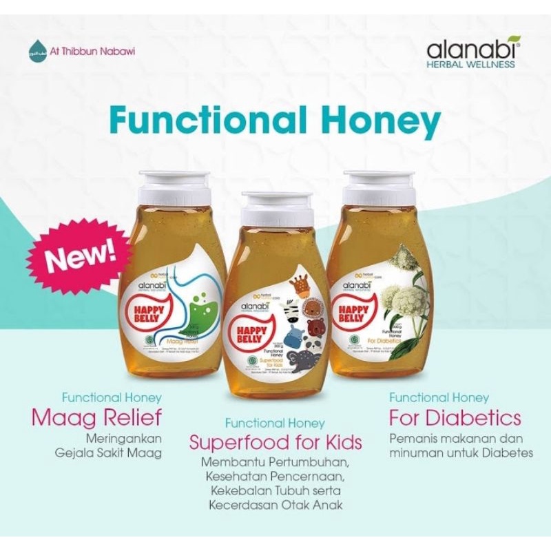 

Madu Alami Alanabi Functional Honey