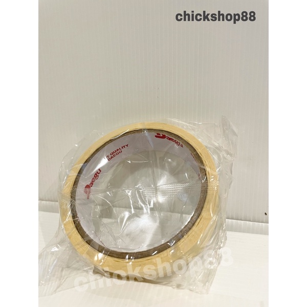 

Masking Tape / Isolasi Kertas Daegu 24mm x 15mtr