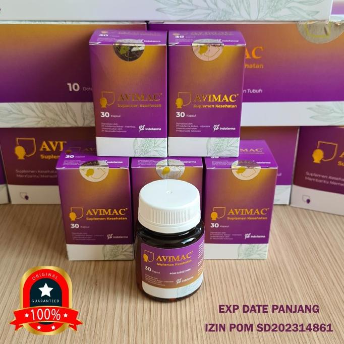 AVIMAC Suplemen Imun Tubuh Imune Booster isi 30 Lc