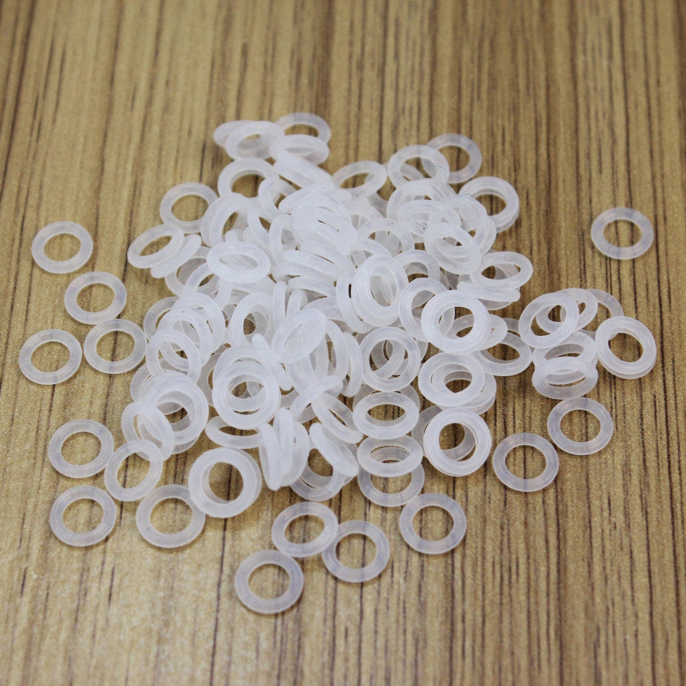 120Pcs Keycap O-Ring Karet Warna Putih untuk Cherry MX