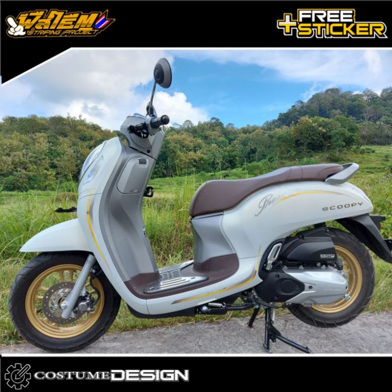STRIPING TRANSPARAN SCOOPY PRESTIGE 2021