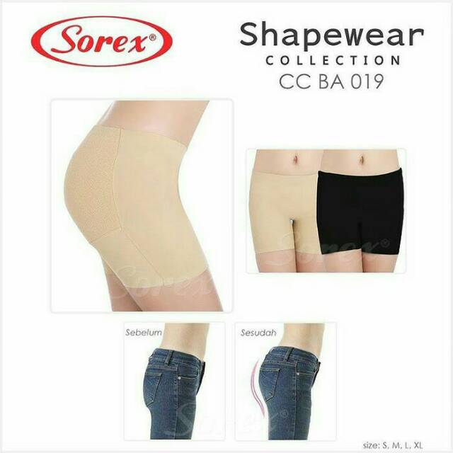 Celana dalam pantat busa hot pants shapewear bokong sorex ba 019