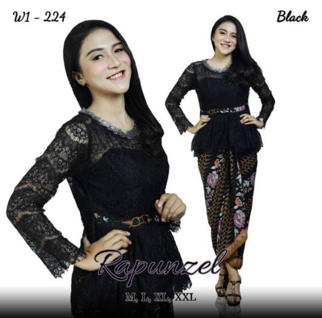 KEBAYA BROKAT RAPUNZEL / KEBAYA BROKAT / BROKAT RAPUNZEL / KEBAYA WISUDA