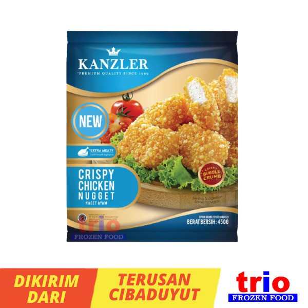 

Kanzler Crispy Chicken Nugget / Naget Ayam Renyah 450gr