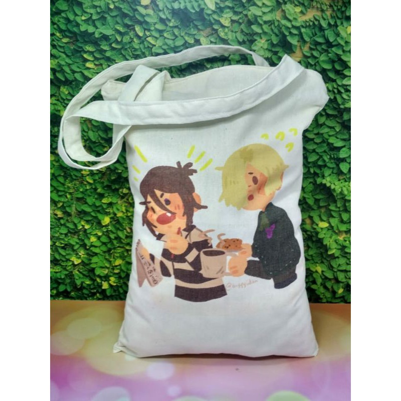 

Tas blacu 35x40 sablon full warna plus resleting