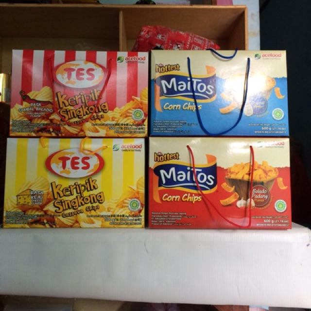 Juara Snack - Corn Chips Maitos / Keripik Singkong TES