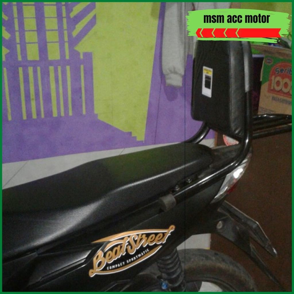 Sandaran Jok Motor Honda Beat, Genio, Scoopy Semua Tahun dan Semua Type