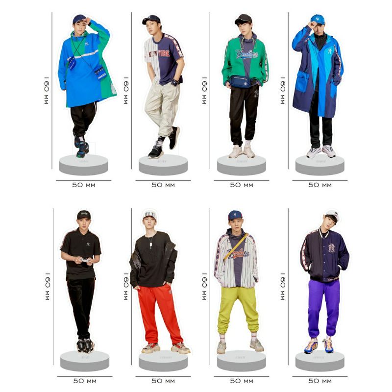 Figure Akrilik EXO Standee Figure Kpop Akrilik EXO MLB