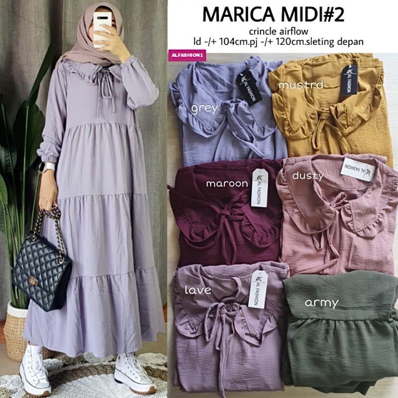 MARICA Midi Dress AirFlow //JF652