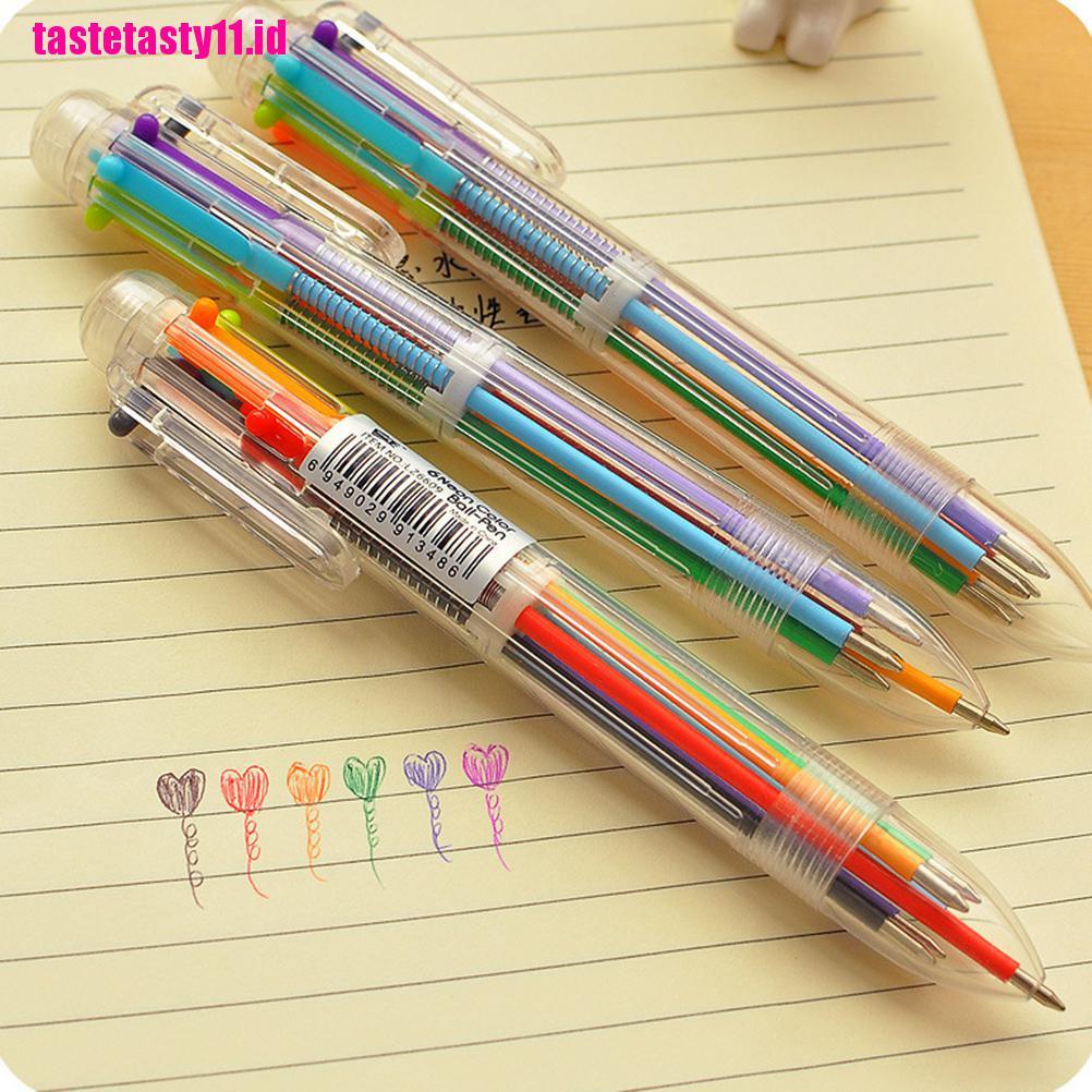 Pulpen Enam Warna Untuk Alat Tulis